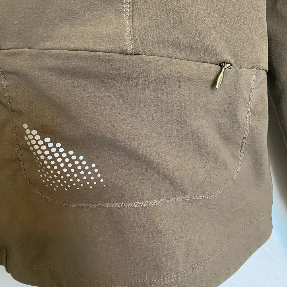 Columbia Titanium Jacket Thumb‎ Holes Brown Medium
